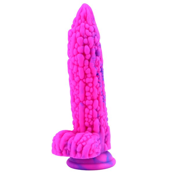 (image for) Balsam Pear Colorful Silicone Dildo