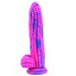 (image for) Corn Double Color Silicone Dildo