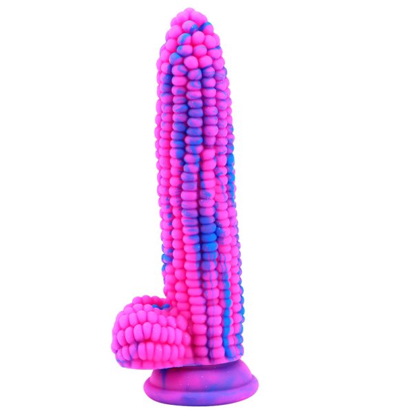 (image for) Corn Double Color Silicone Dildo