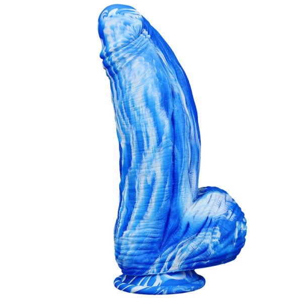 (image for) Fat Double Color Silicone Dildo