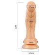 (image for) Flamingo Lifelike PVC Dildo