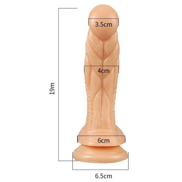 (image for) Flamingo Lifelike PVC Dildo