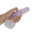 (image for) Jelly Colorful Liquid Silicone Dildo