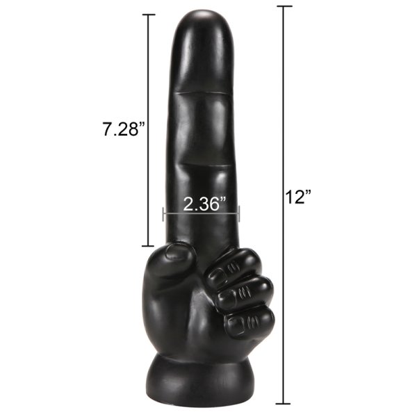 (image for) Extar-large Finger Butt Plug