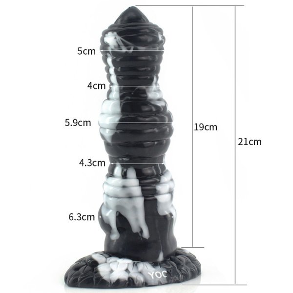(image for) Liquid Silica Gel Alien Dildo - 03