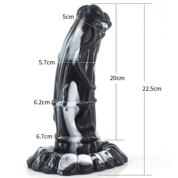 (image for) Liquid Silica Gel Alien Dildo - 05