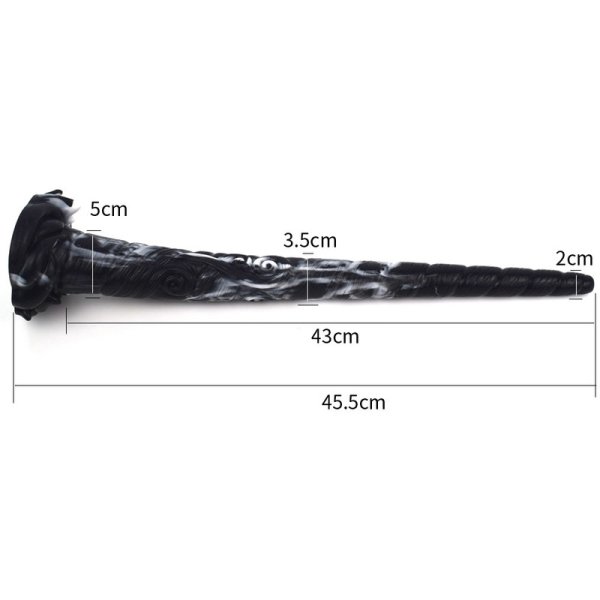 (image for) Liquid Silica Gel Alien Dildo - 06