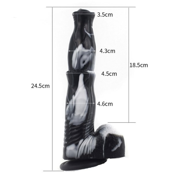 (image for) Liquid Silica Gel Alien Dildo - 07