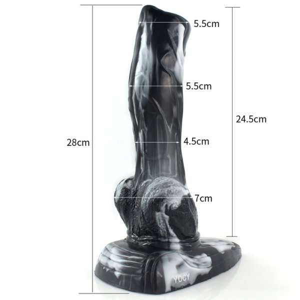 (image for) Liquid Silica Gel Alien Dildo - 09