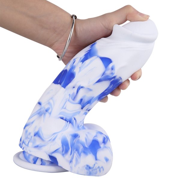 (image for) Colorful Silicone Realistic Dildo - Gorilla