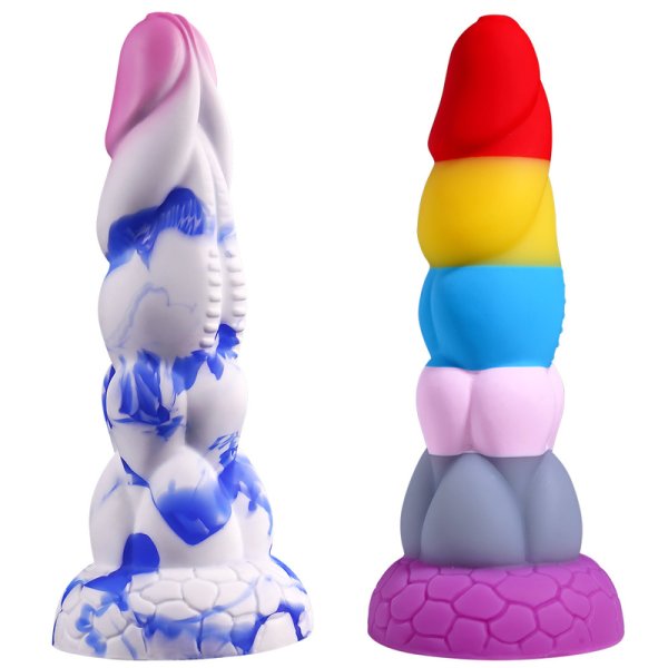 (image for) Spun Sugar Colorful Dildo
