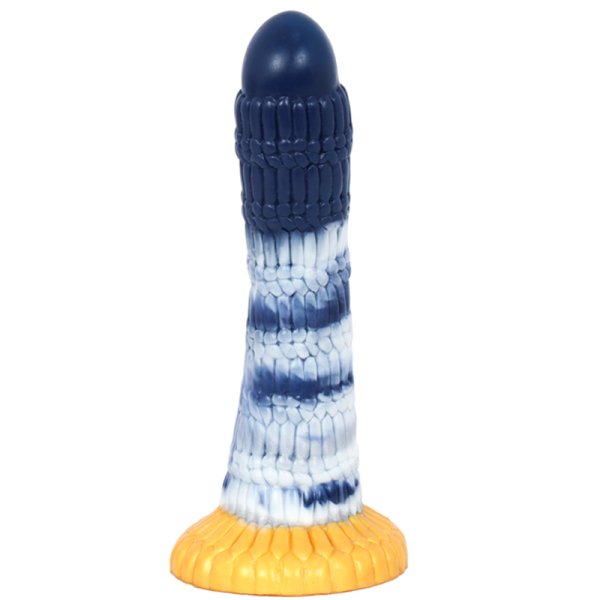 (image for) Darkblue Liquid silica gel Dildo- 06