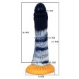 (image for) Darkblue Liquid silica gel Dildo- 06