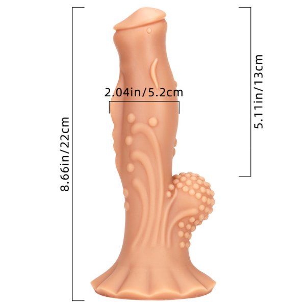 (image for) Alien Lifelike Silicone Kangaroo Dildo