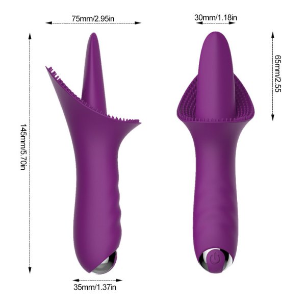 (image for) Silicone Vibrating Tongue