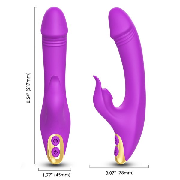 (image for) Amant Silicone Vibrator with Sucking Function