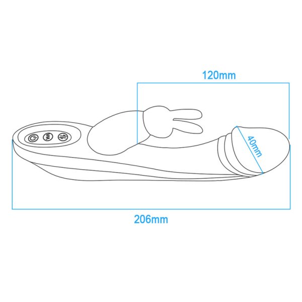 (image for) Ollie Rabbit Dildo Vibrator