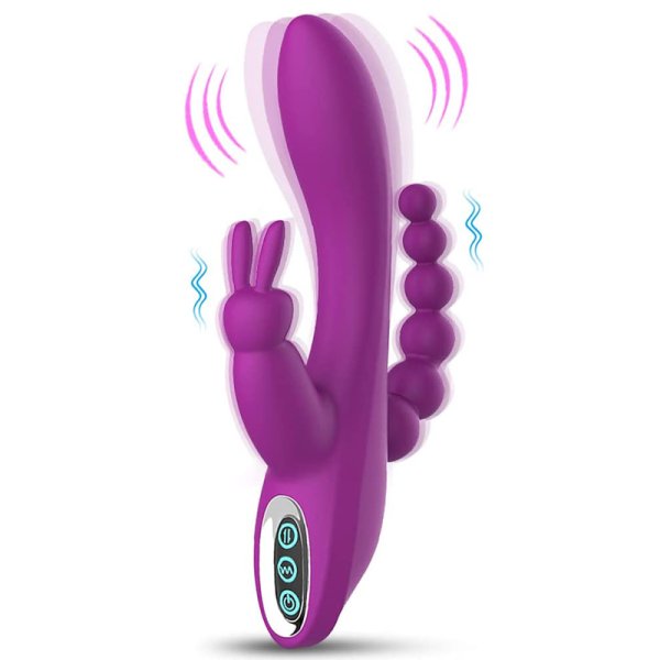 (image for) Oley 3 in 1 Rabbit Vibrator