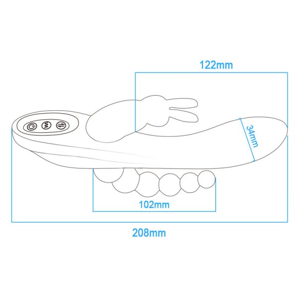 (image for) Oley 3 in 1 Rabbit Vibrator