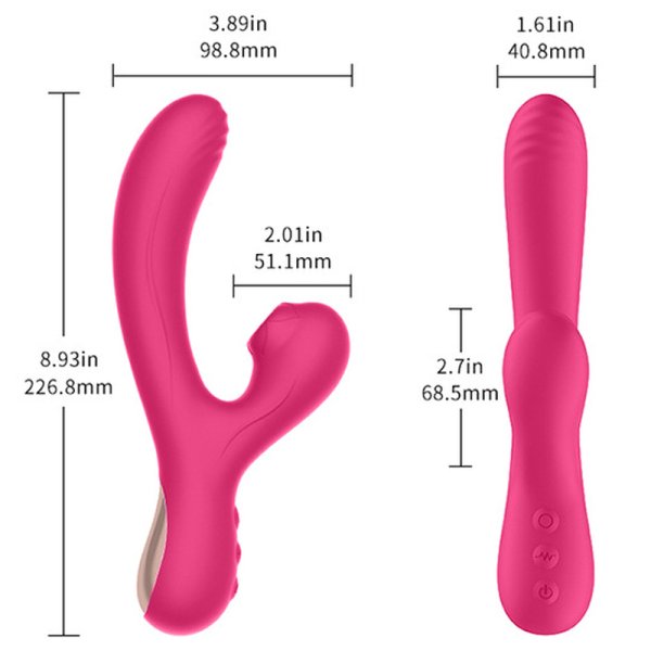(image for) Clitoral Sucking G Spot Dildo Rabbit Vibrator