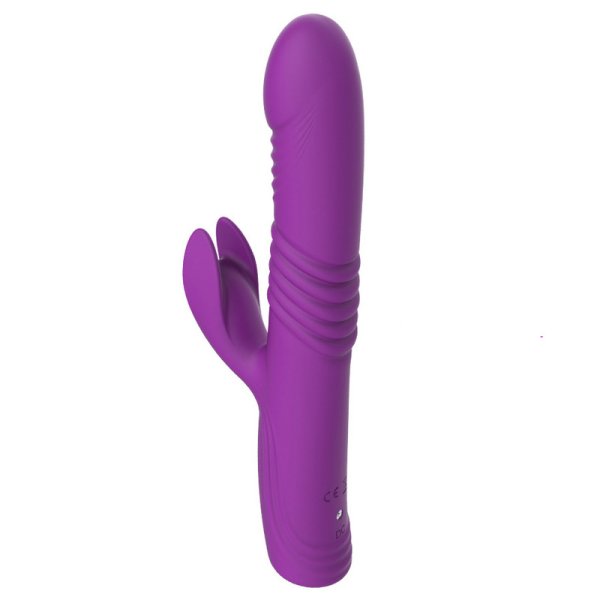 (image for) Thrusting Silicone Rabbit Vibrator