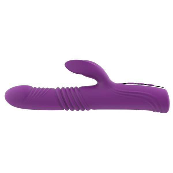 (image for) Thrusting Silicone Rabbit Vibrator