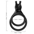 (image for) Bunny Ears Silicone Penis Ring