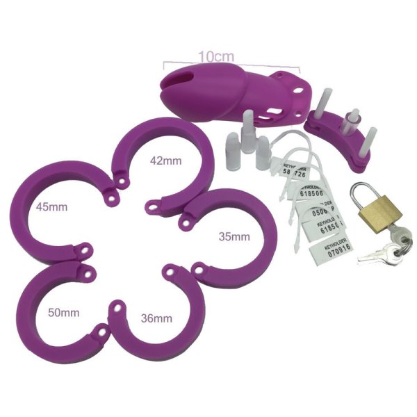 (image for) CB-6000 Silicone Male Chastity Device