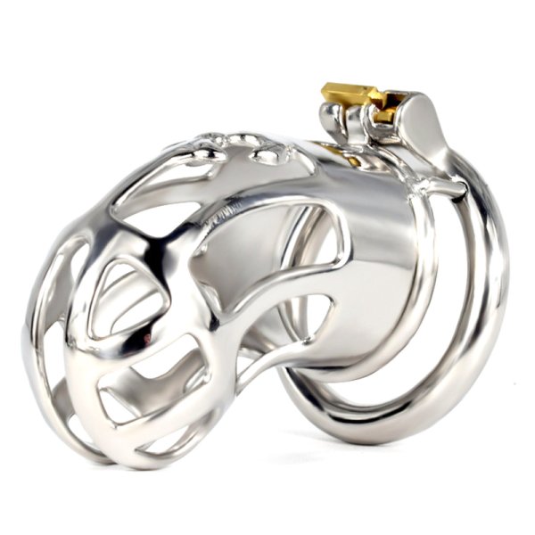 (image for) Hollow Out Chastity Cage With Round Ring