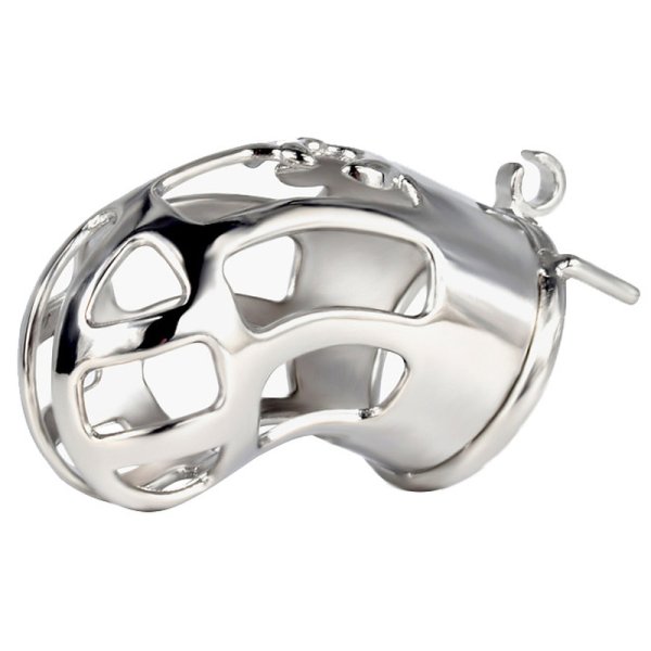 (image for) Hollow Out Chastity Cage With Round Ring