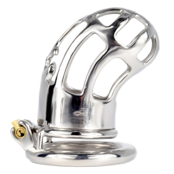(image for) Hollow Out Chastity Cage With Round Ring