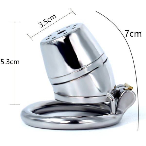(image for) Shower Male Chastity Cage - Short
