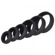 (image for) Silicone Cock Ring Set - 6 pcs