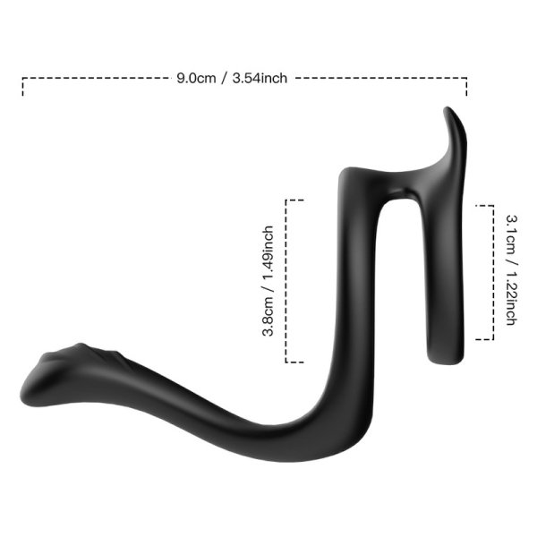 (image for) Dog Tail Silicone Cock Ring