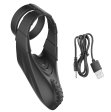 (image for) Vibrating Dual Penis Ring with Taint Teaser