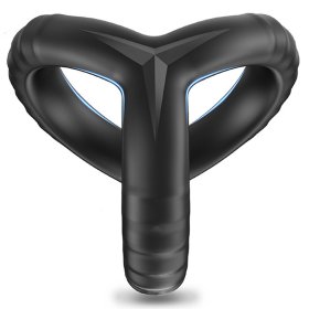 Silicone 3 in 1 Cock Ring Silicone 3 in 1 Cock Ring