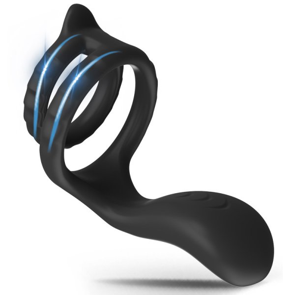 (image for) Vibrating Dual Cock Ring