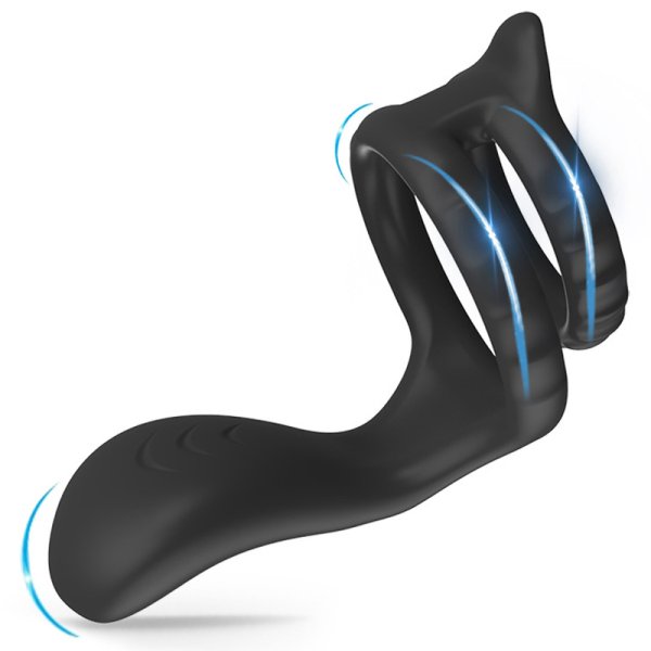 (image for) Vibrating Dual Cock Ring