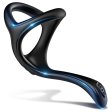 (image for) Silicone Triangle Penis Ring with Teasing Tail