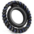 (image for) Silicone Dual Penis Ring