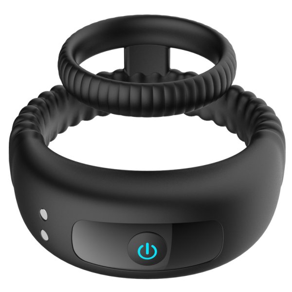 (image for) Dual Ring Vibrating Cock Ring