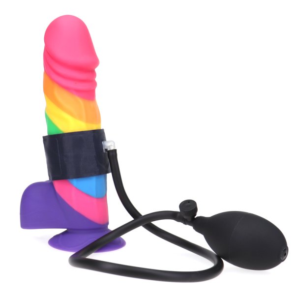 (image for) Inflatable Strap Cock Ring