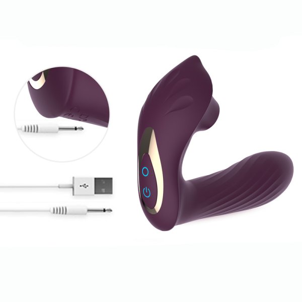 (image for) Olena Suction Strap-on vibrator