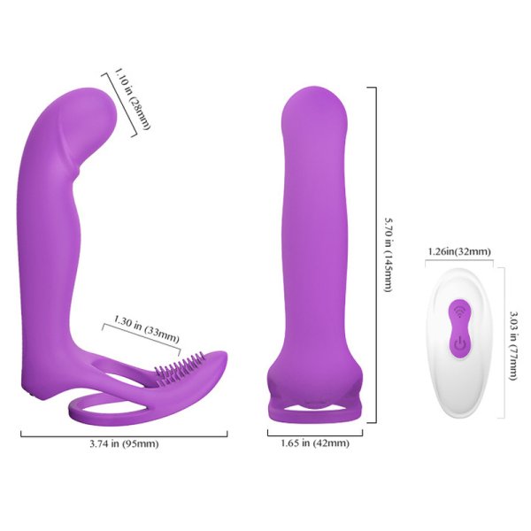(image for) Lorna Cock Ring With Butt Plug