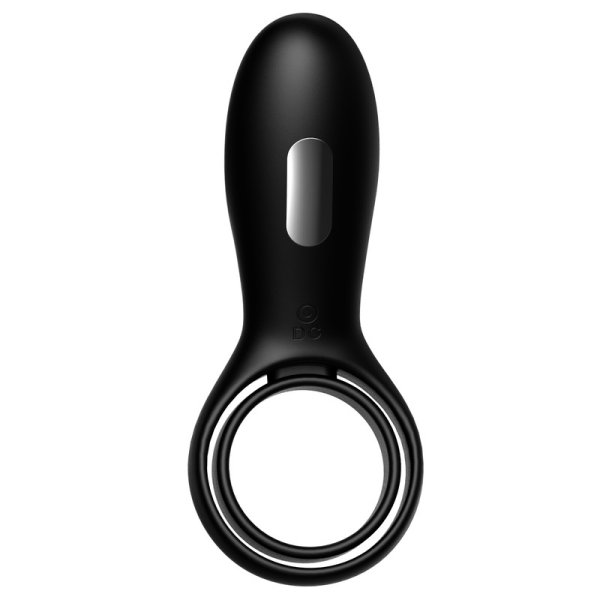 (image for) Vibrating Cock Ring with Double Ring