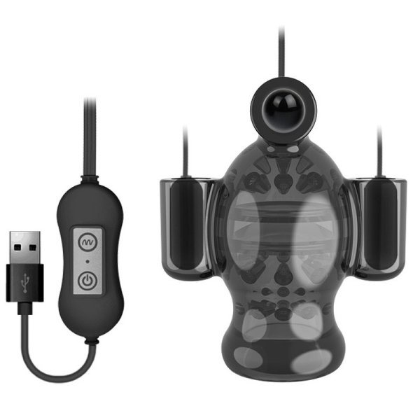 (image for) USB Penis Trainer with 3 Vibrators (Type E)