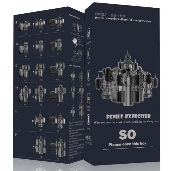 (image for) USB Penis Trainer with 5 Vibrators (Type F)
