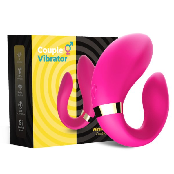 (image for) Crescent Silicone Vibrators for Couples