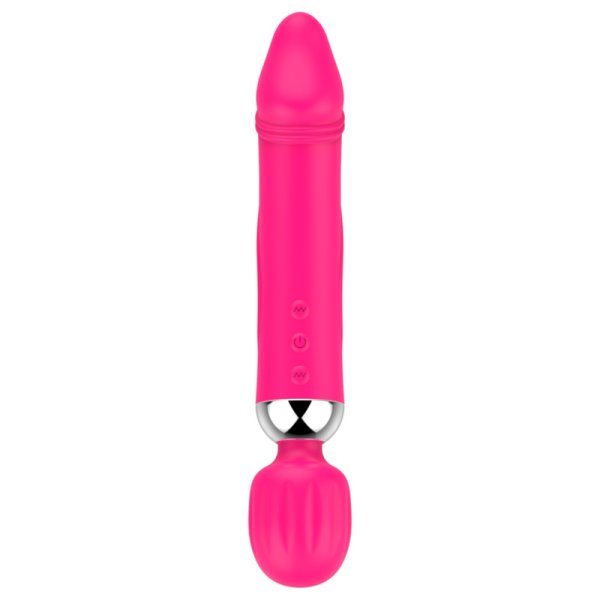 (image for) Wand Massager With Dildo Head