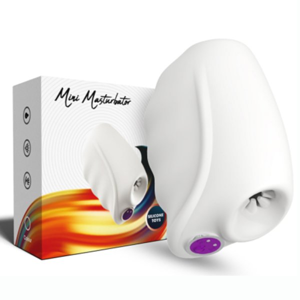(image for) Rechargeable Vibrating Male Masturbator
